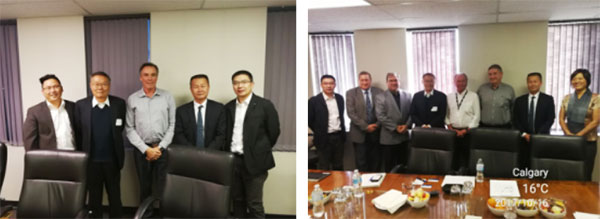 融合之旅:江南网页版智能董事长何清华视察Avmax Group Inc.