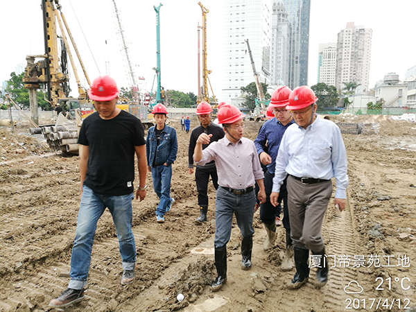 厦门项目再创入岩纪录江南网页版智能董事长何清华亲赴一线