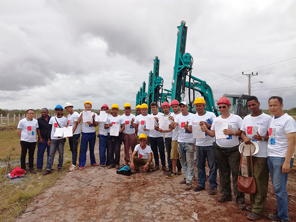 热辣古巴，江南网页版智能螺旋地桩的魔鬼培训是怎样？