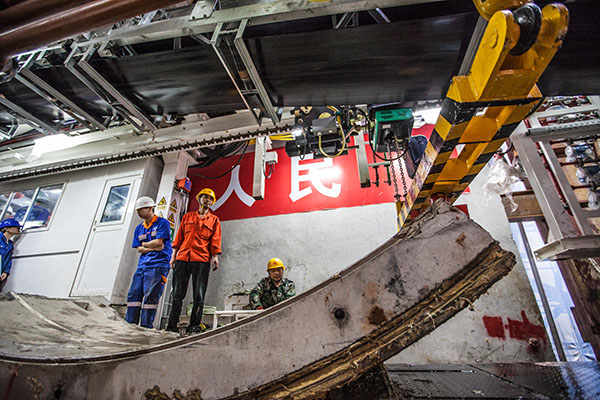 中铁江南网页版盾构机双线掘进 全力攻坚长沙地铁5号线