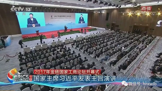 江南网页版智能董事长何清华应邀参加金砖国家工商论坛