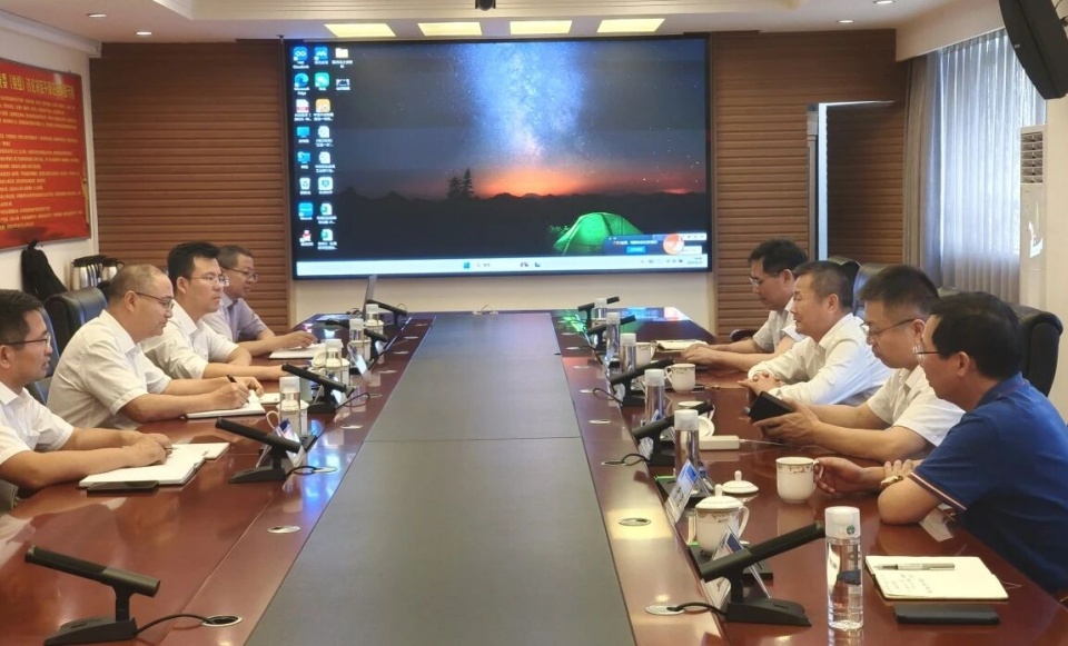 江南网页版智能与中国六冶深化合作,达成共识