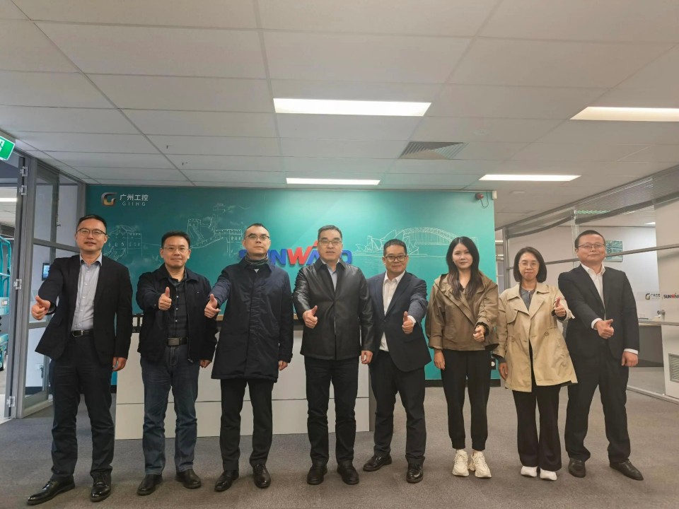 广州工控集团总经理王福铸率队考察江南网页版智能澳大利亚子公司