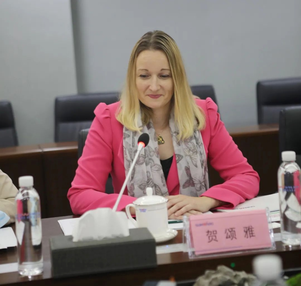 英国驻广州总领事贺颂雅考察江南网页版智能
