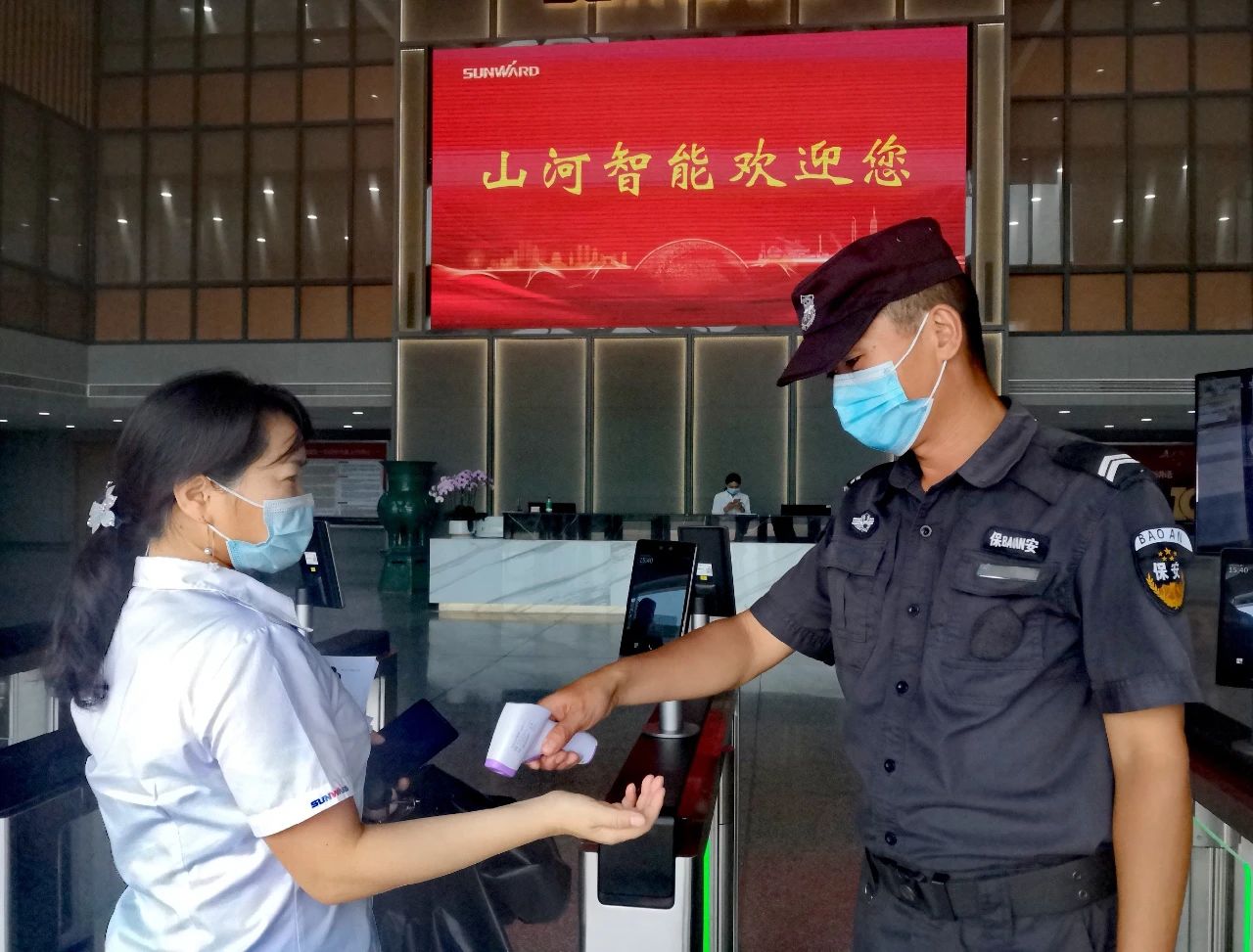 严格防控！江南网页版智能牢筑防疫“长城”
