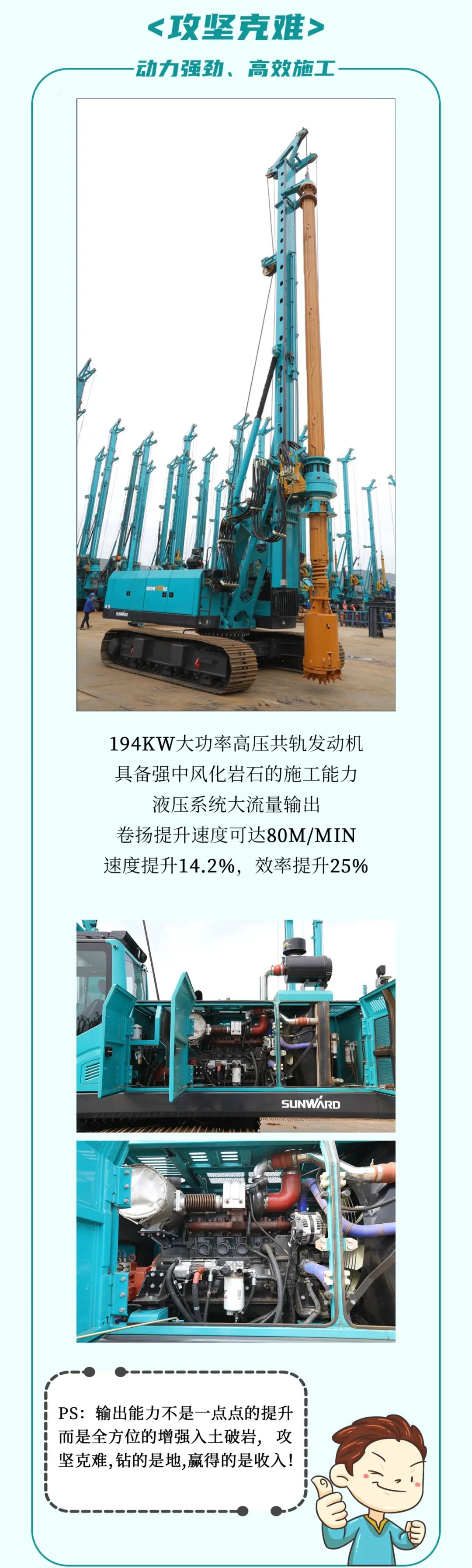 一图读懂 | 效率提升25% ！江南网页版智能又一款铁甲重器助力大国基建