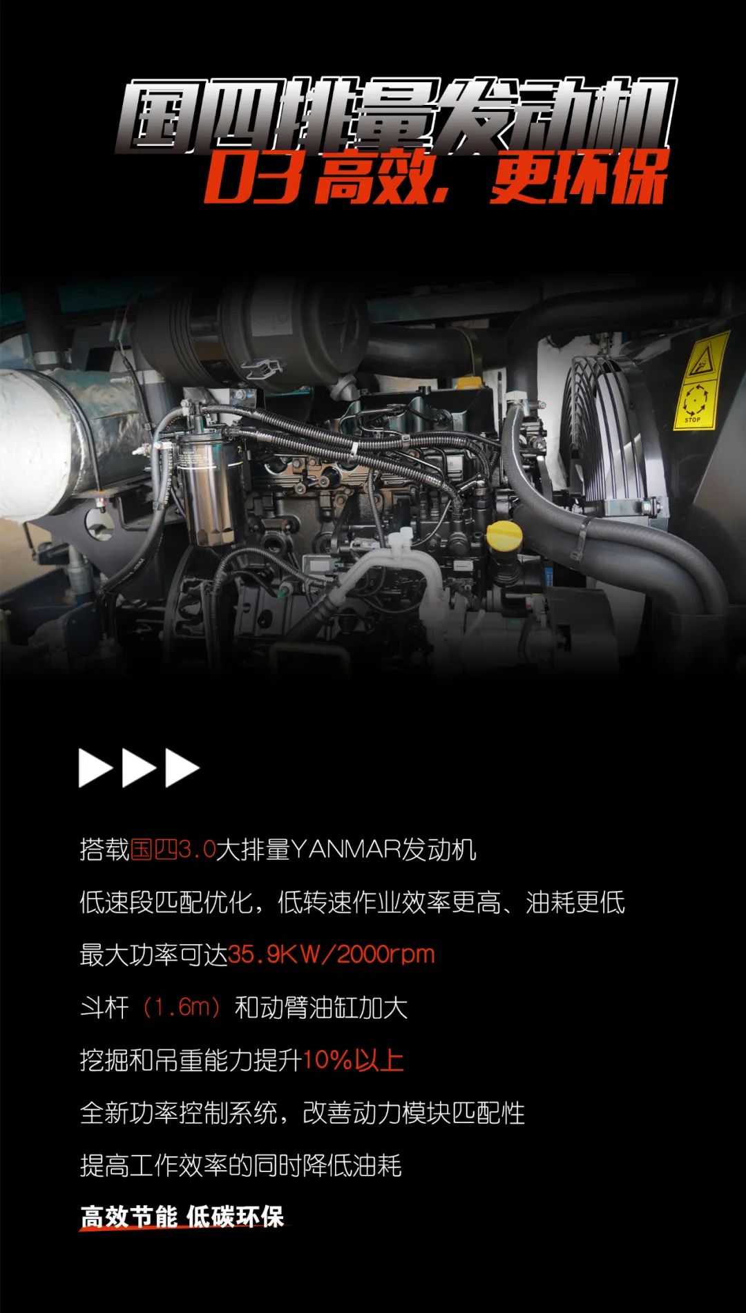 一图读懂 | 献礼七一 · 江南网页版智能SWE60F挖掘机低碳来袭