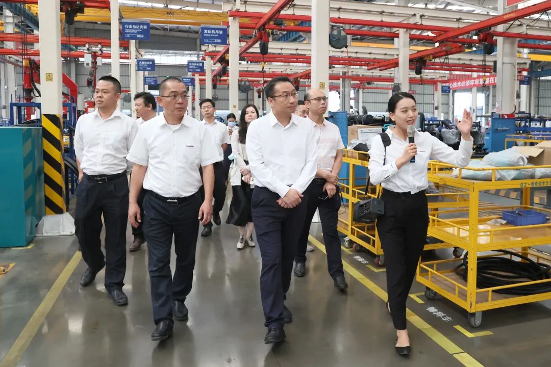 广州工控副总经理张劲泉调研江南网页版智能