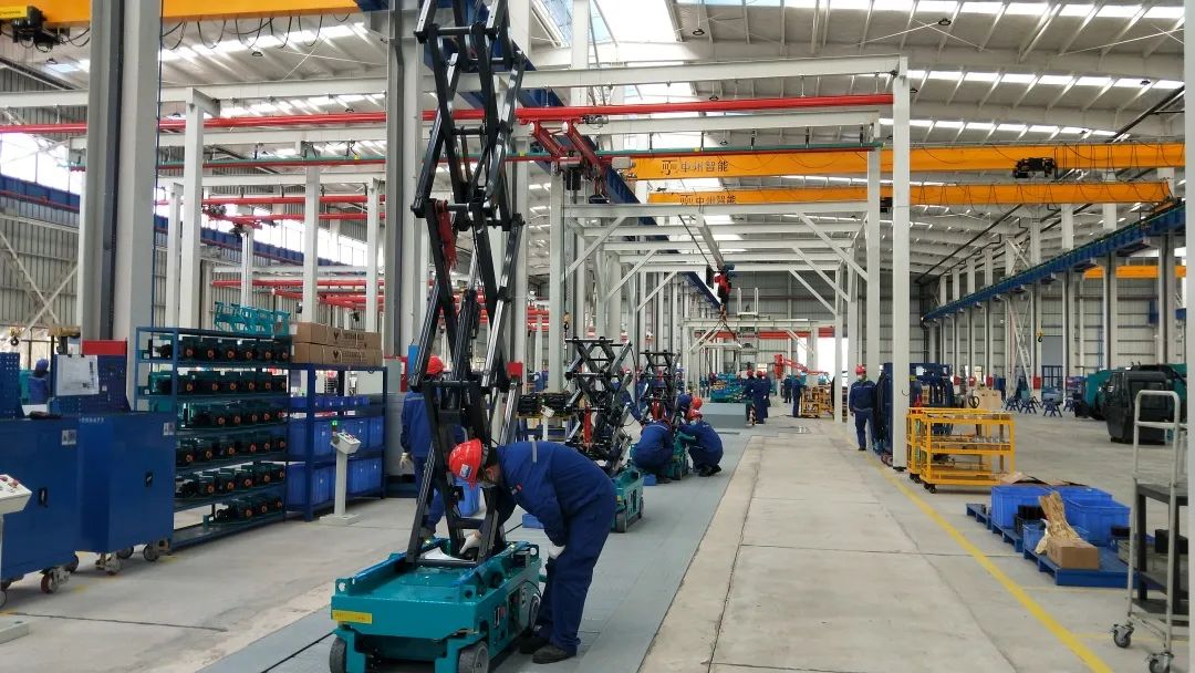 吹响复工“冲锋号”，全力冲刺“开门红”！江南网页版智能高空机械复工复产进行时