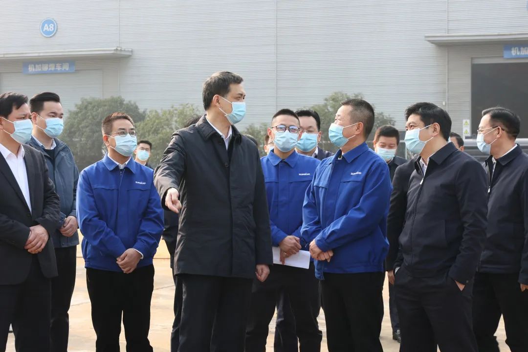 湖南省副省长周海兵调研江南网页版智能