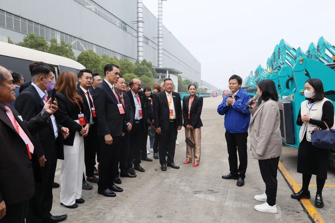 泰国代表团到访江南网页版智能