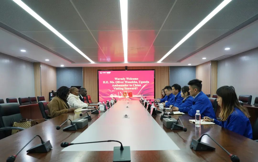 乌干达驻华大使到访江南网页版智能