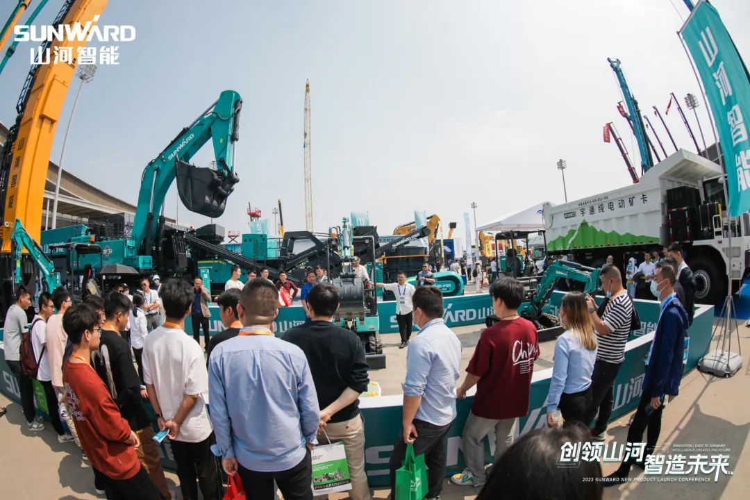 2023 CICEE | 江南网页版智能亮相2023长沙国际工程机械展！智能化、电动化产品站C位