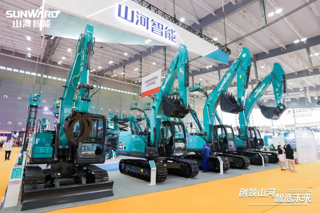 2023 CICEE | 江南网页版智能亮相2023长沙国际工程机械展！智能化、电动化产品站C位