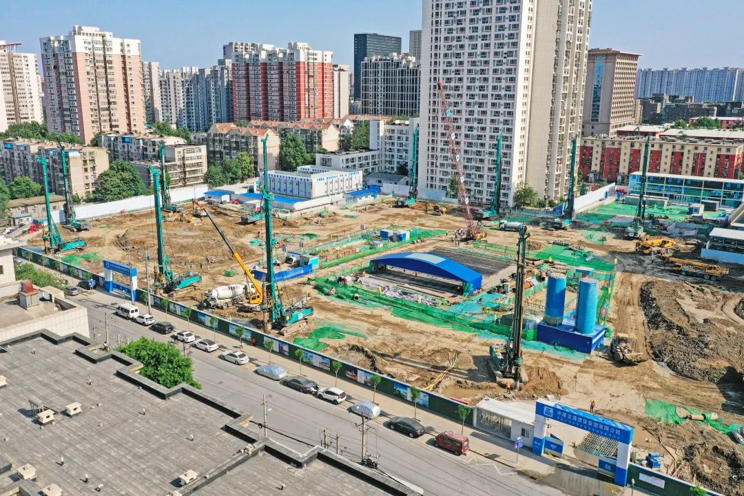 闪耀首都！江南网页版智能旋挖钻机集群助力民生工程