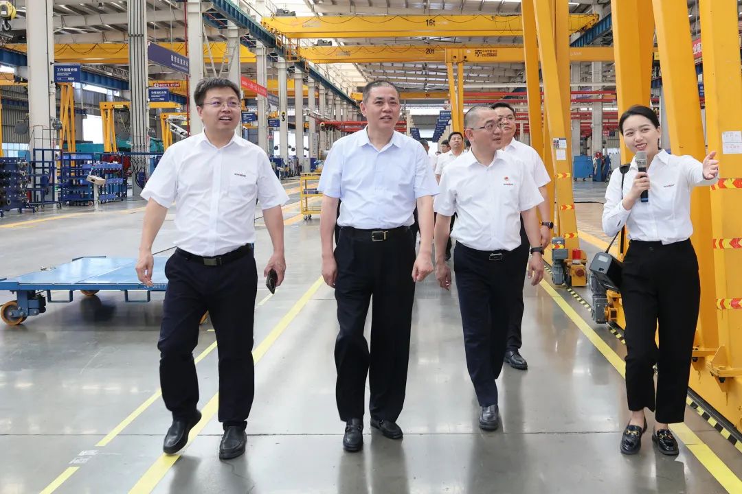 中铁城建集团党委书记、董事长申景涛到访江南网页版智能