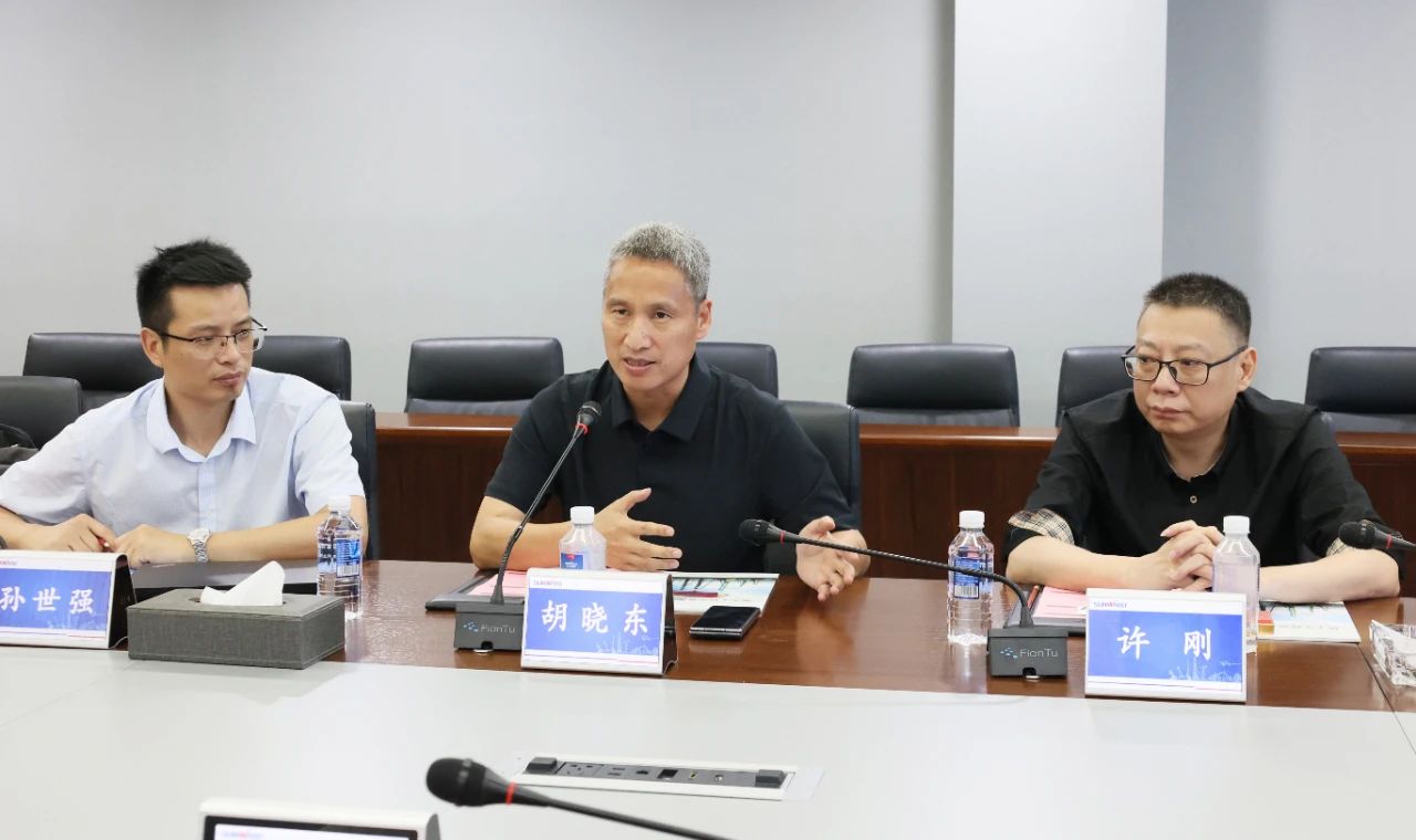 永青科技集团董事长胡晓东带队到访江南网页版智能