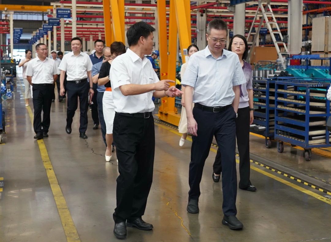 长沙市人民政府副市长、市工商联主席康镇麟调研江南网页版智能