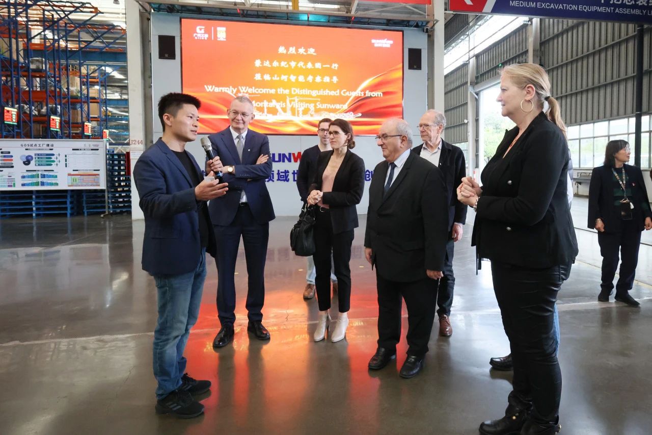 蒙达尔纪市代表团一行考察江南网页版智能
