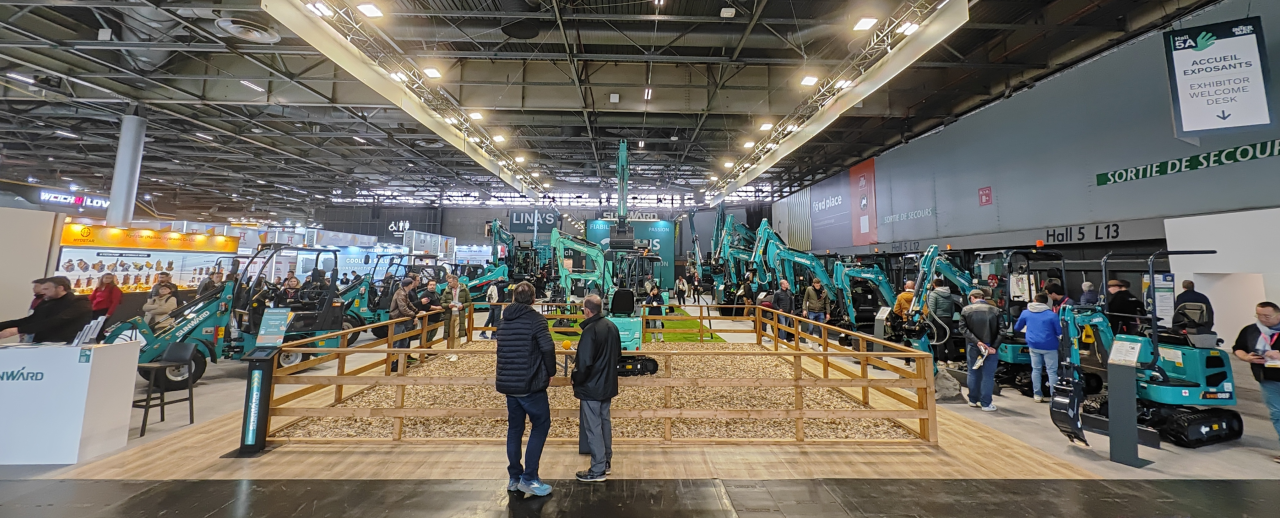 赢战INTERMAT 2024！江南网页版智能土方机械深耕全球高端市场
