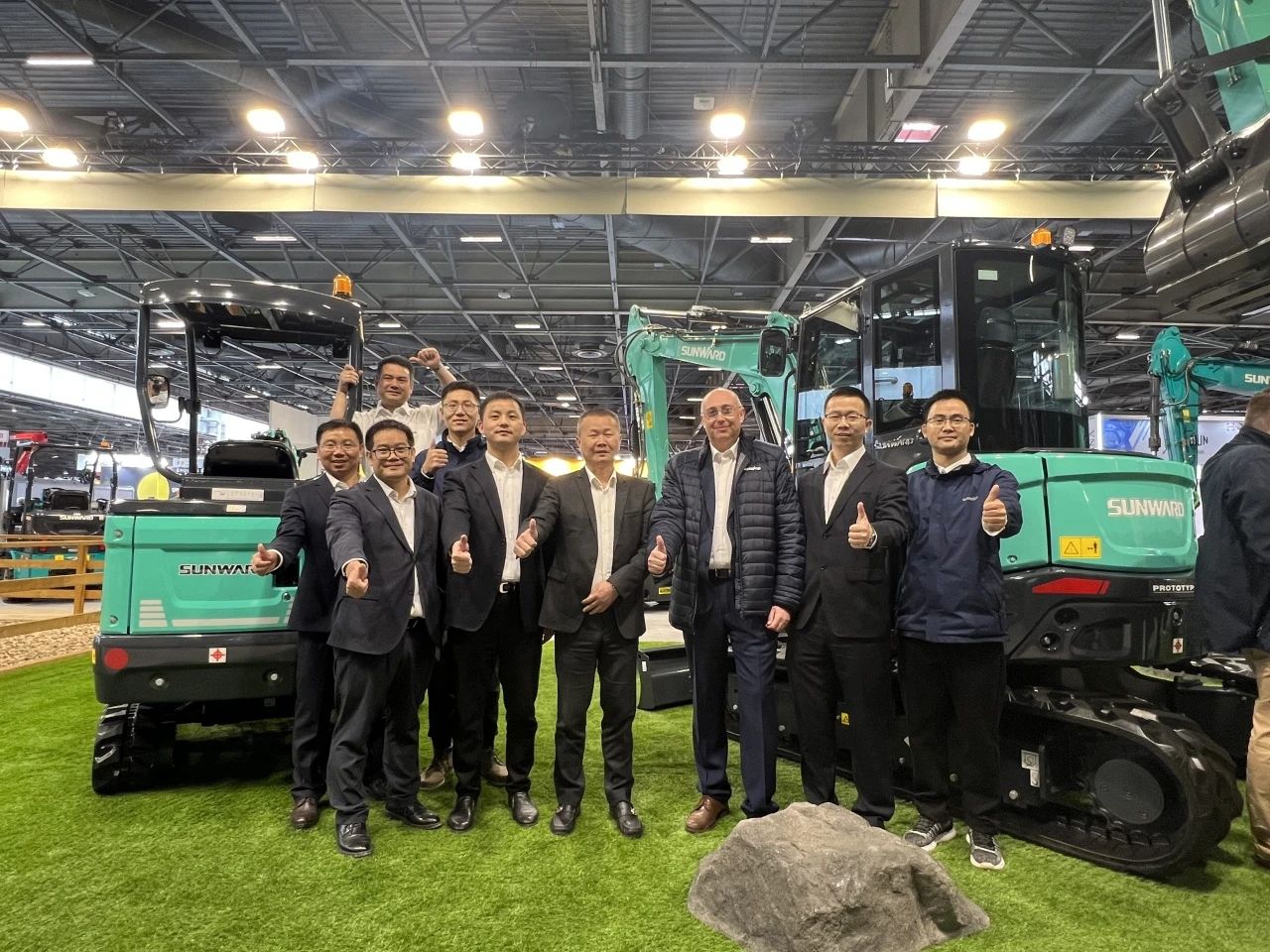 赢战INTERMAT 2024！江南网页版智能土方机械深耕全球高端市场
